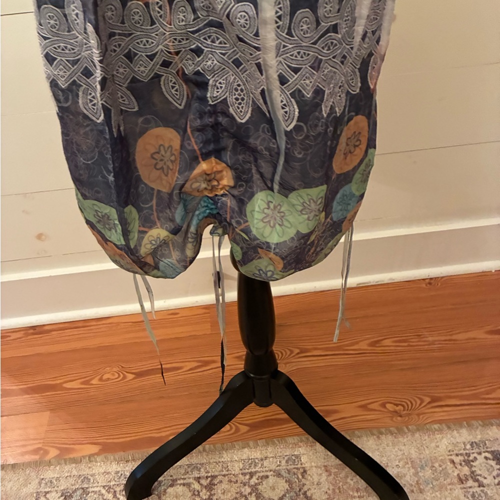 Anthropologie Lapis Boho Tube Dress / Skirt OS Adjustable Hem fairy, travel - Picture 5 of 8